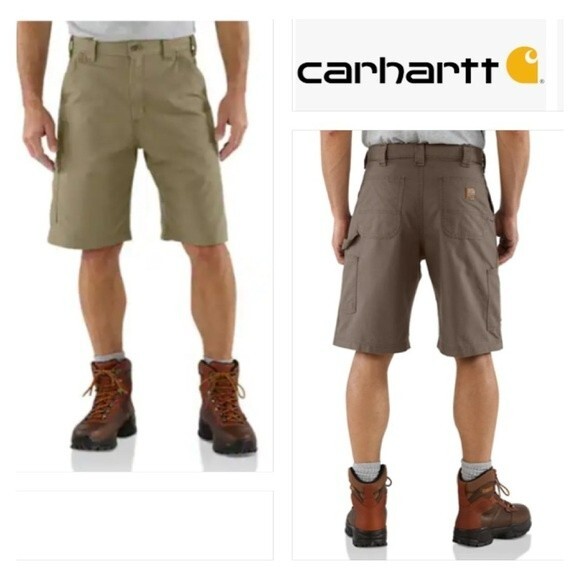 CARHARTT LOOSE FIT CANVAS UTILITY WORK SHORT Size 48 - Picture 2 of 7